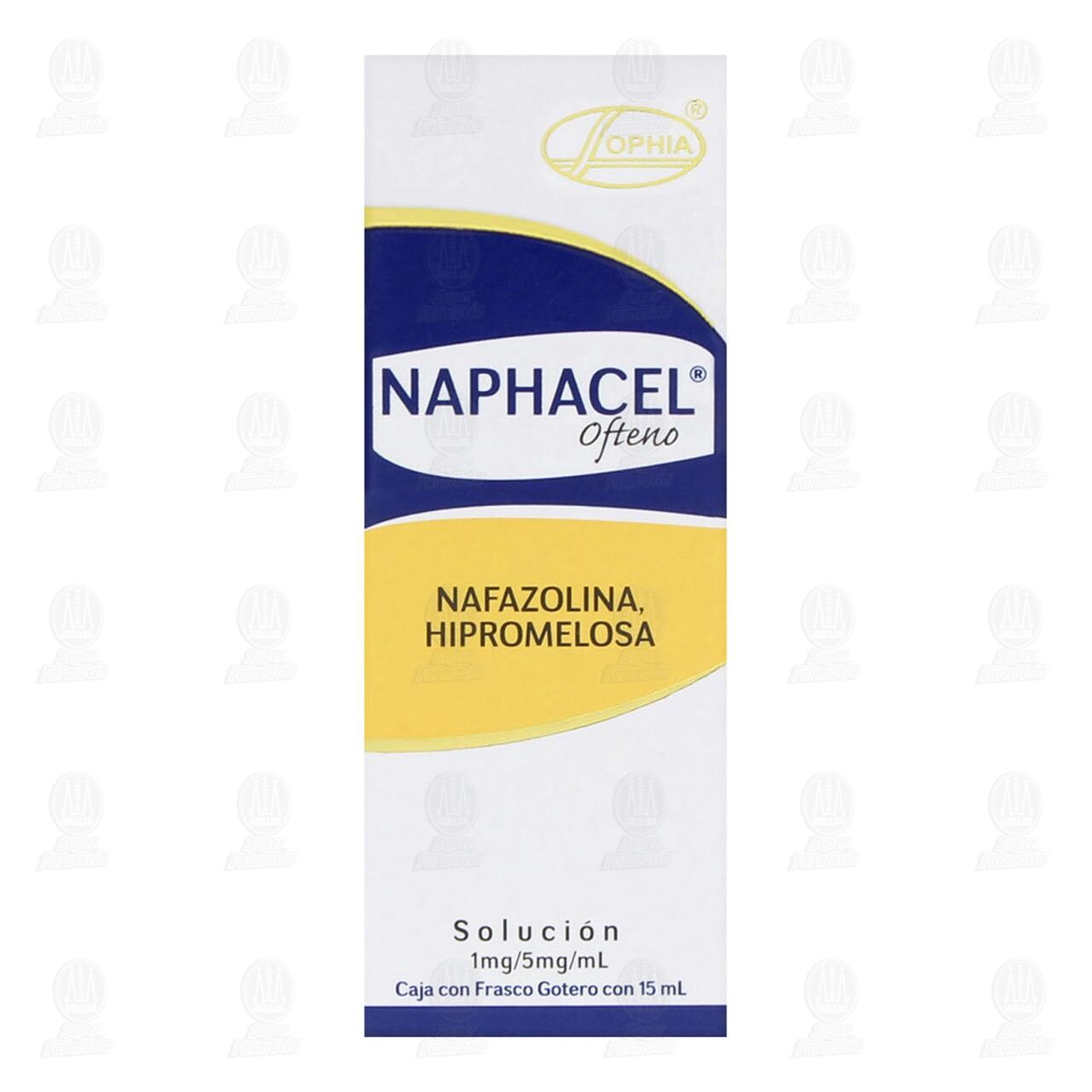 Naphacel Ofteno 1mg/5mg/ml Soluci&oacute;n Gotas, 15 ml. image number 1