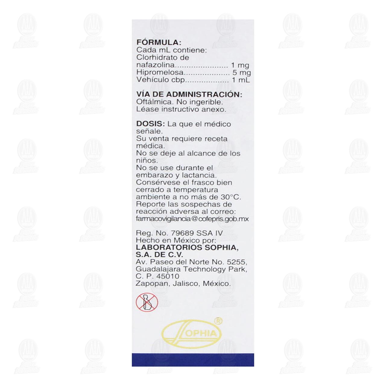 Naphacel Ofteno 1mg/5mg/ml Soluci&oacute;n Gotas, 15 ml. image number 2