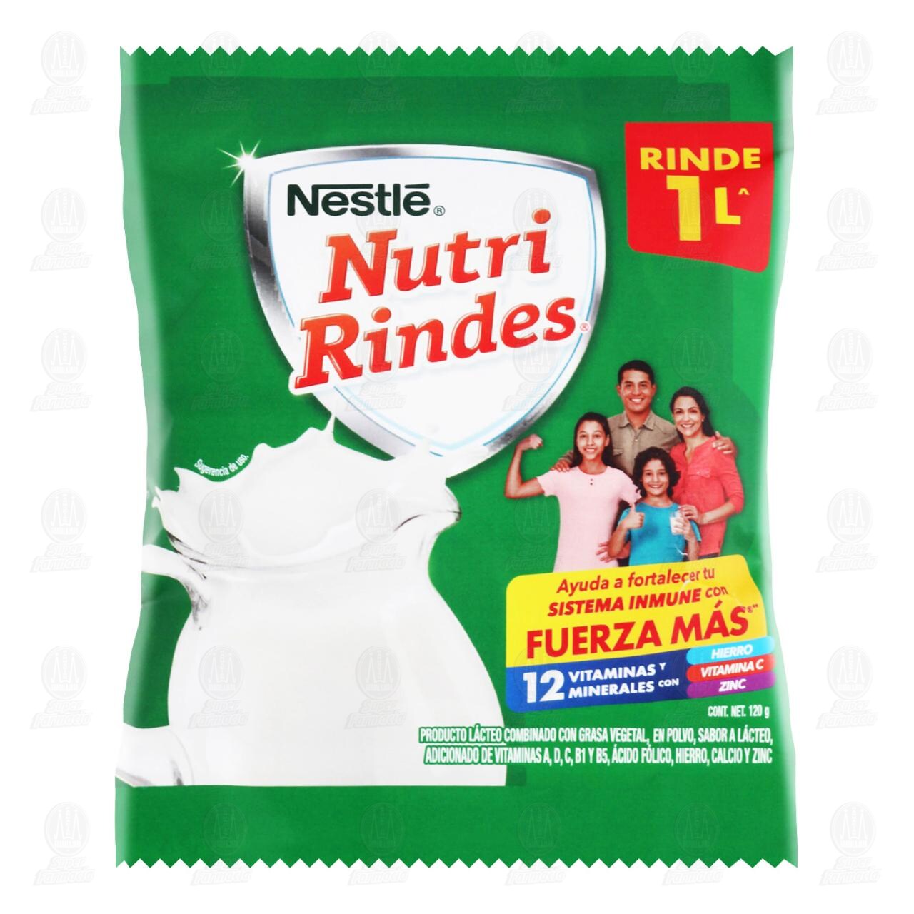 Leche en Polvo Nestlé Nutri Rindes, 120 gr.