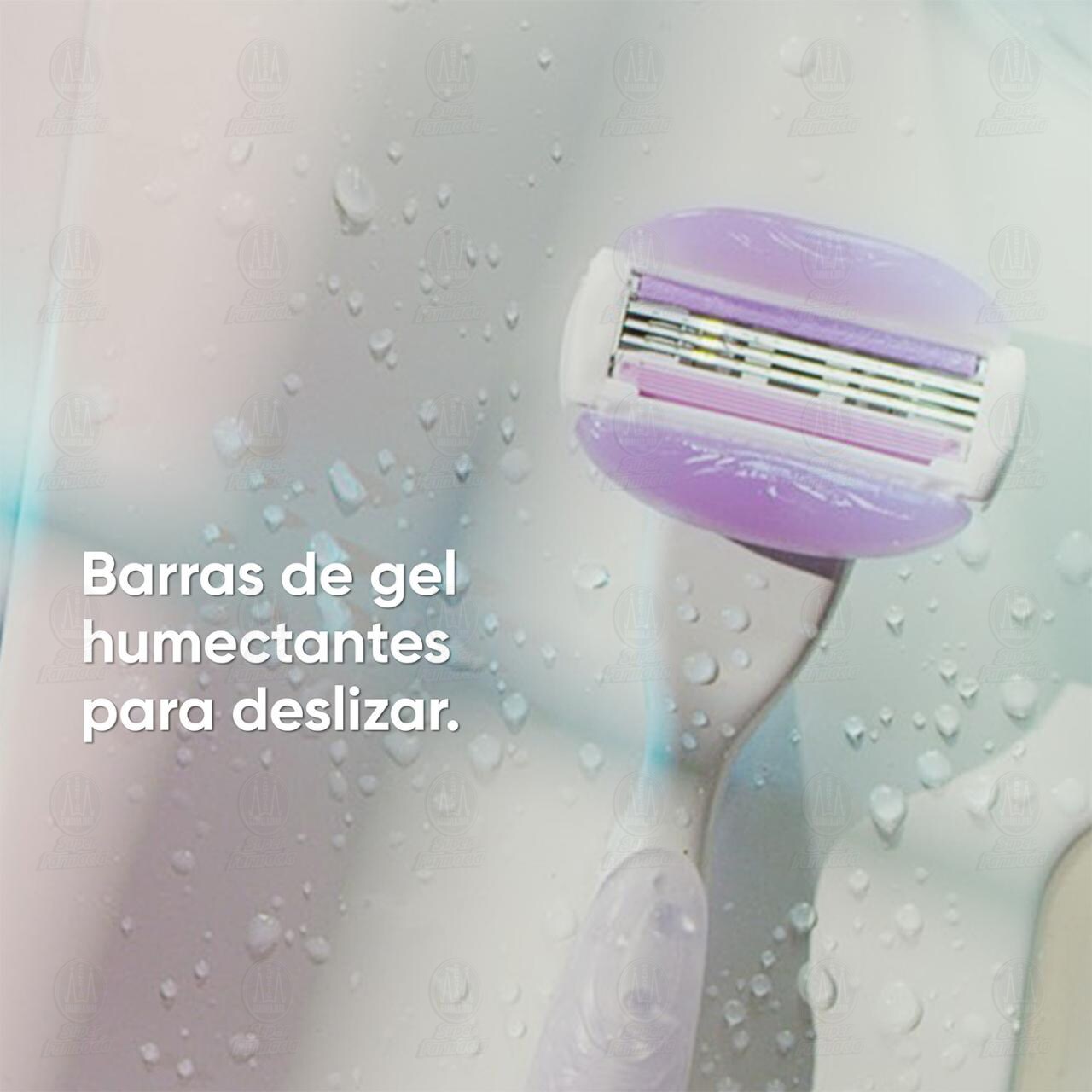 Máquina para Afeitar Gillette Venus Skin Comfort Breeze con Cartucho, 2 pzas. image number 4