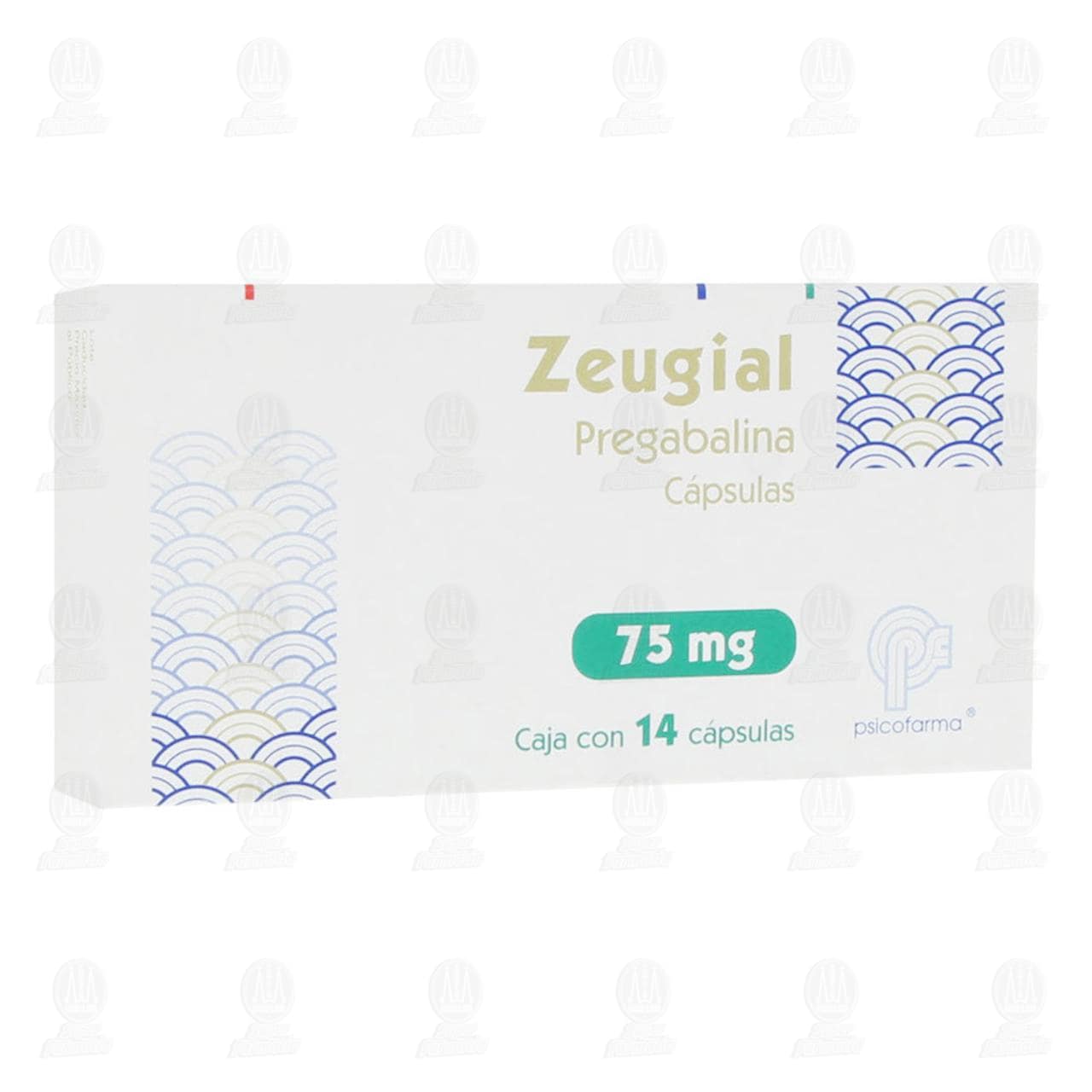 Zeugial 75 mg, 14 C&aacute;psulas. image number 0