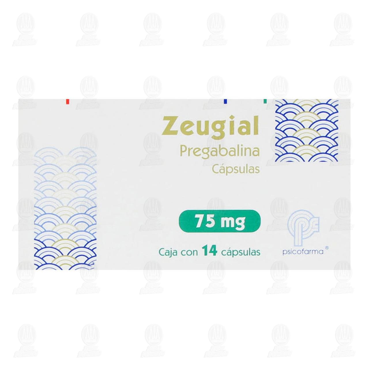 Zeugial 75 mg, 14 C&aacute;psulas. image number 1