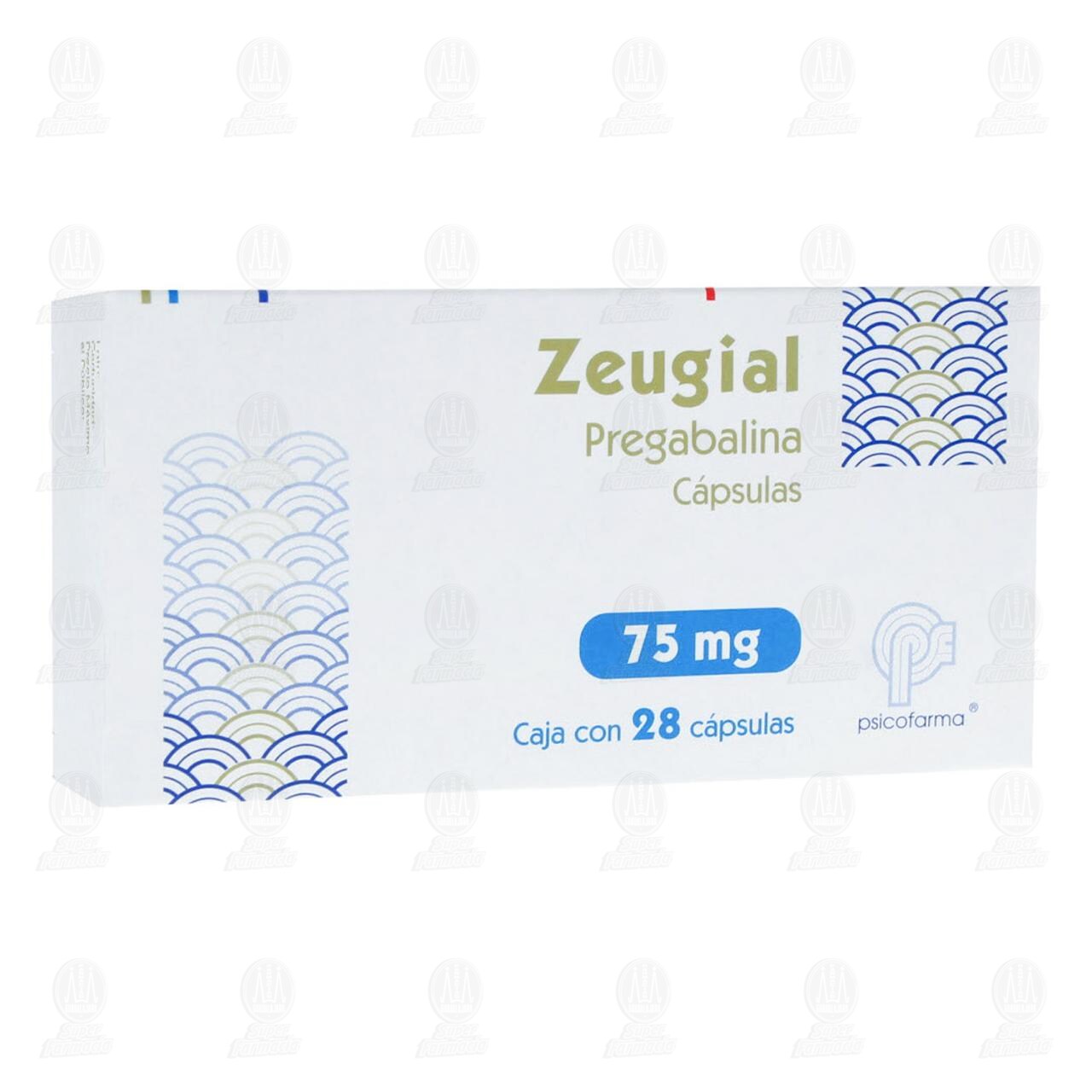 Zeugial 75 mg, 28 C&aacute;psulas. image number 0