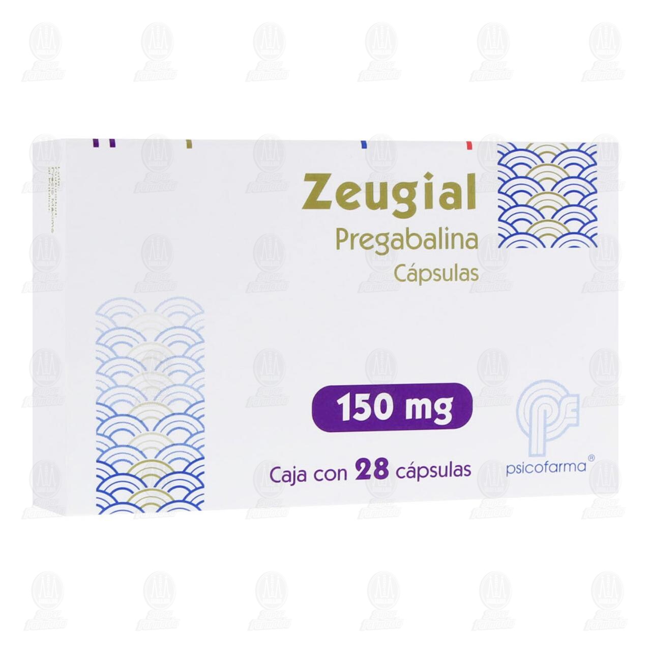 Zeugial 150 mg, 28 C&aacute;psulas. image number 0