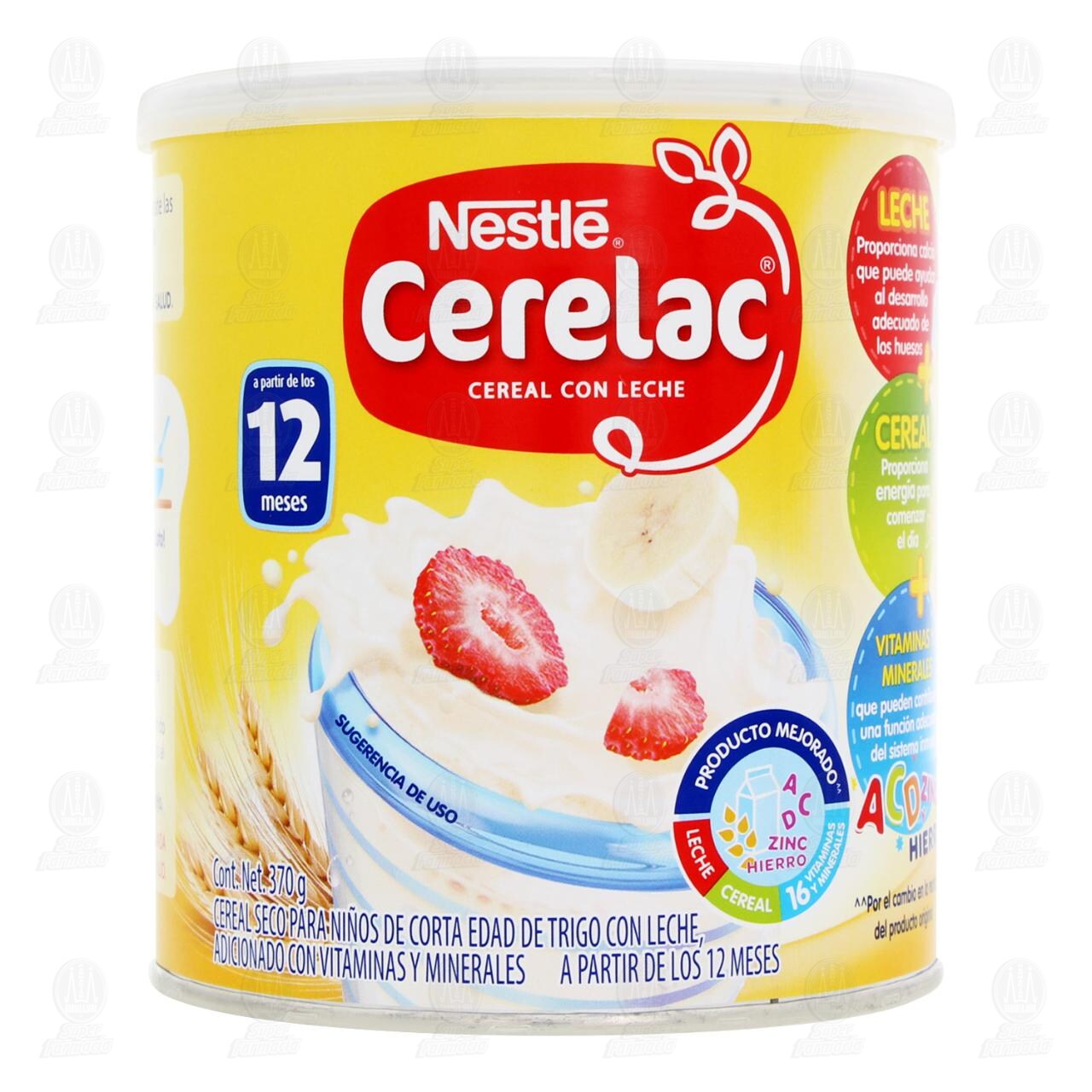 Cereal de Trigo Nestlé Cerelac para niños a Partir de los 12 Meses, 370 gr. image number 1