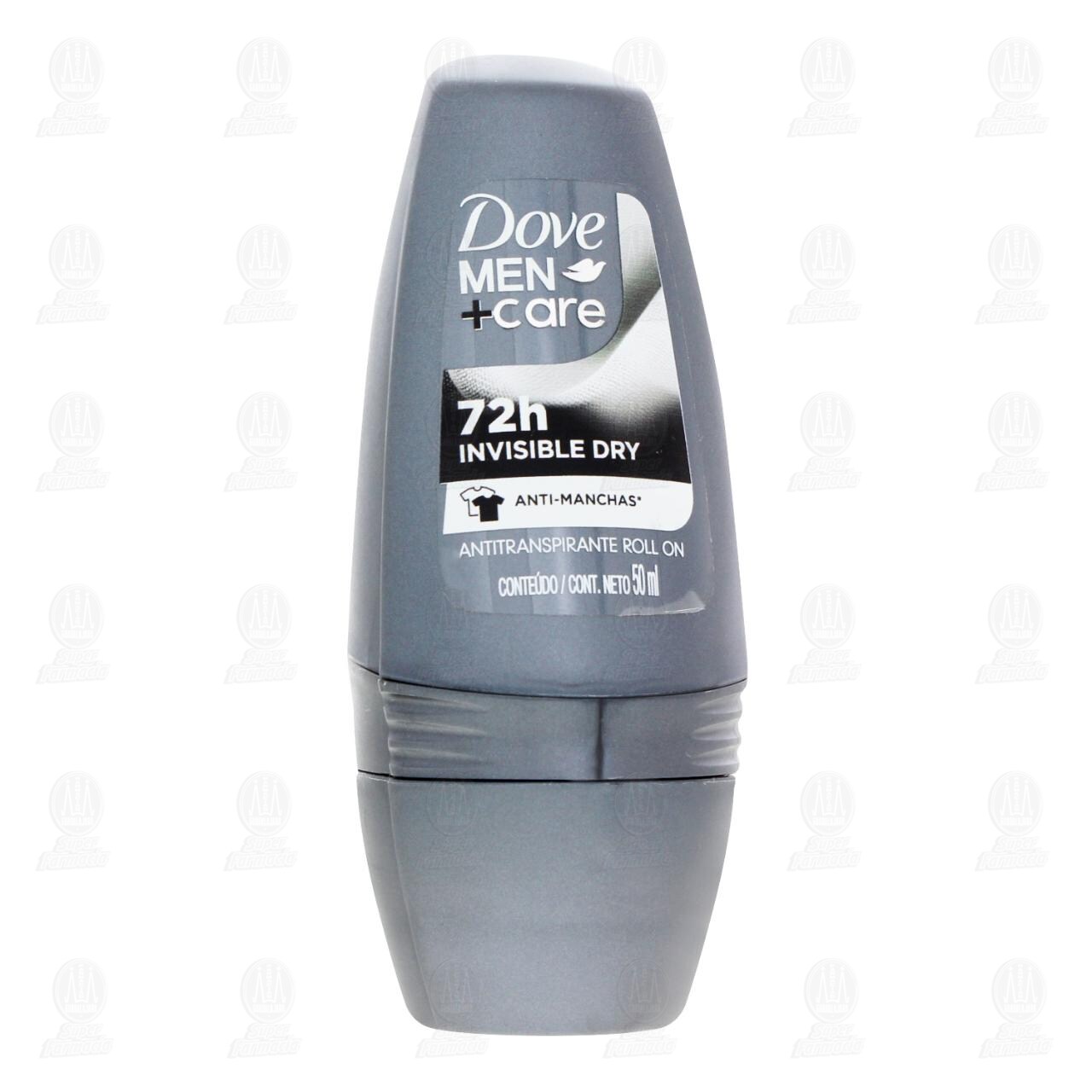 Antitranspirante Dove Men +Care Invisible Dry en Roll On, 50 ml. image number 0