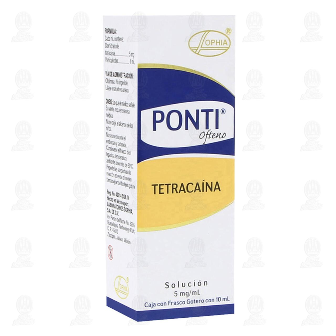 Ponti Ofteno 5mg/ml Soluci&oacute;n Gotas, 10 ml. image number 0