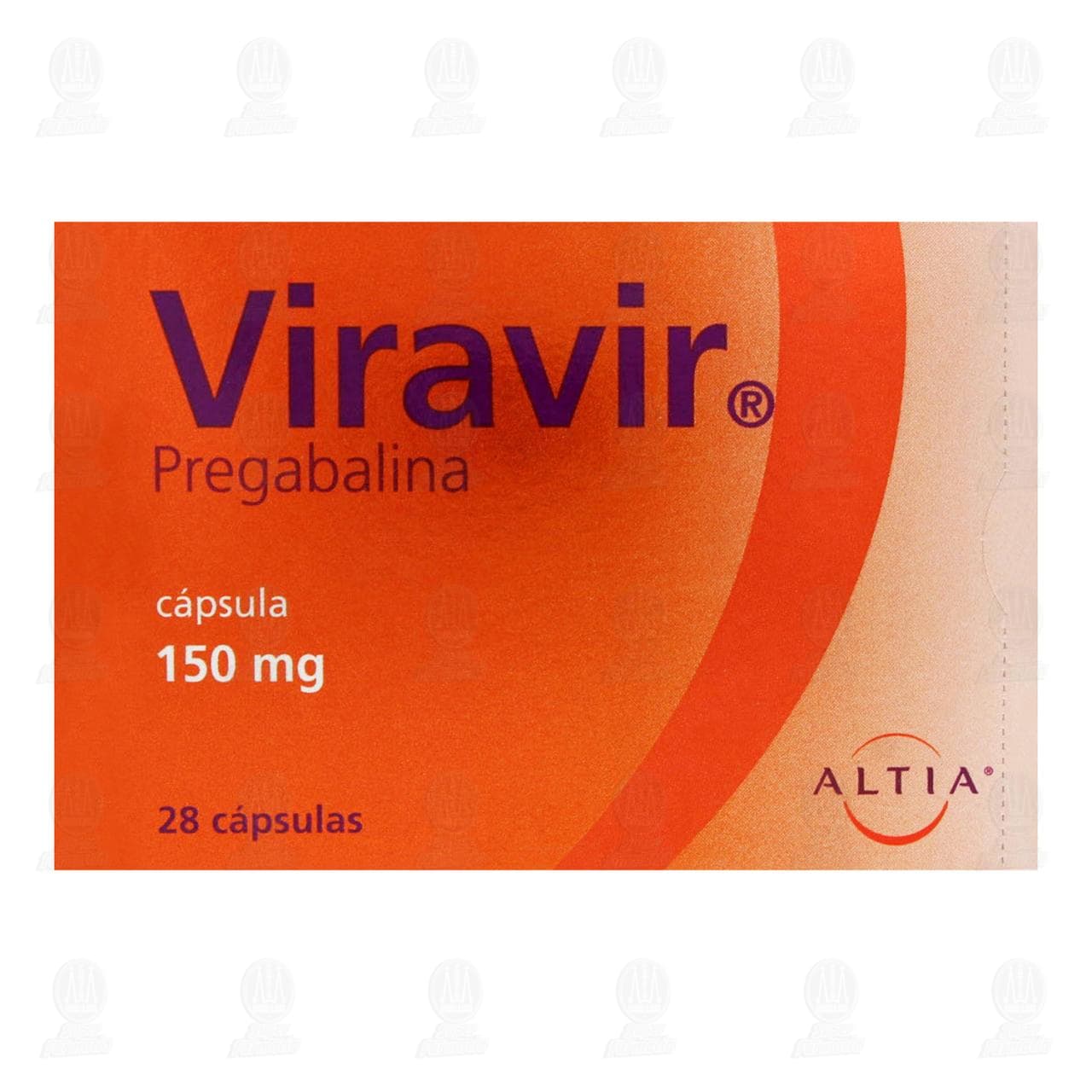 Viravir 150 mg, 28 C&aacute;psulas. image number 1