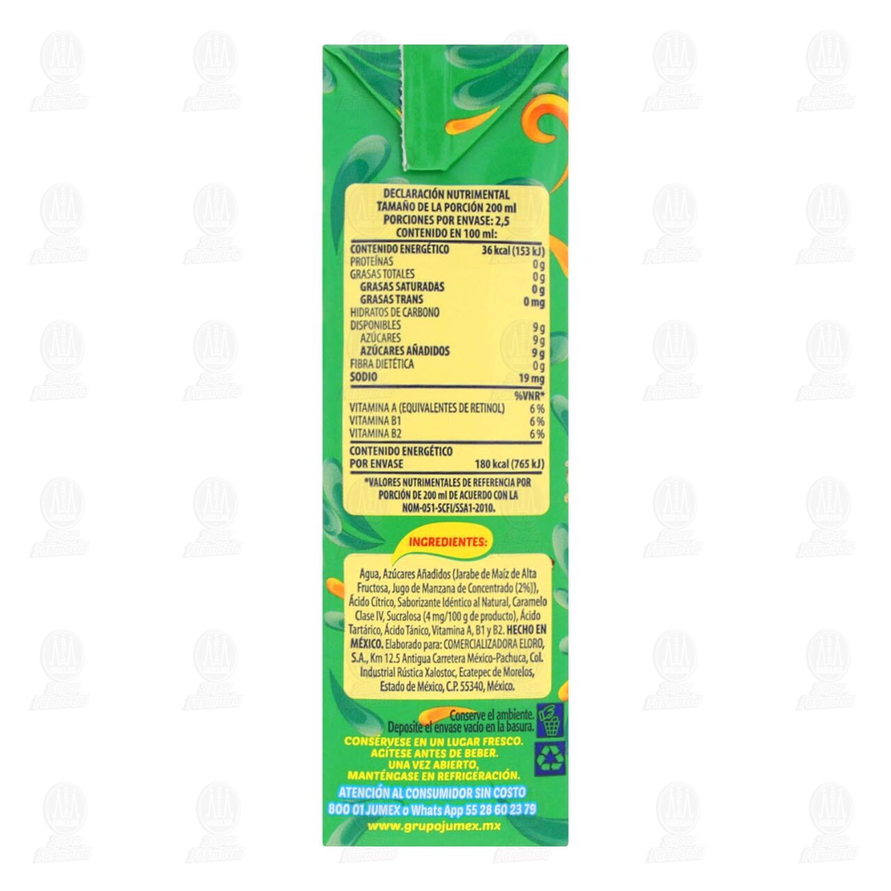 Bebida Jumex Bida de Manzana, 500 ml. image number 2