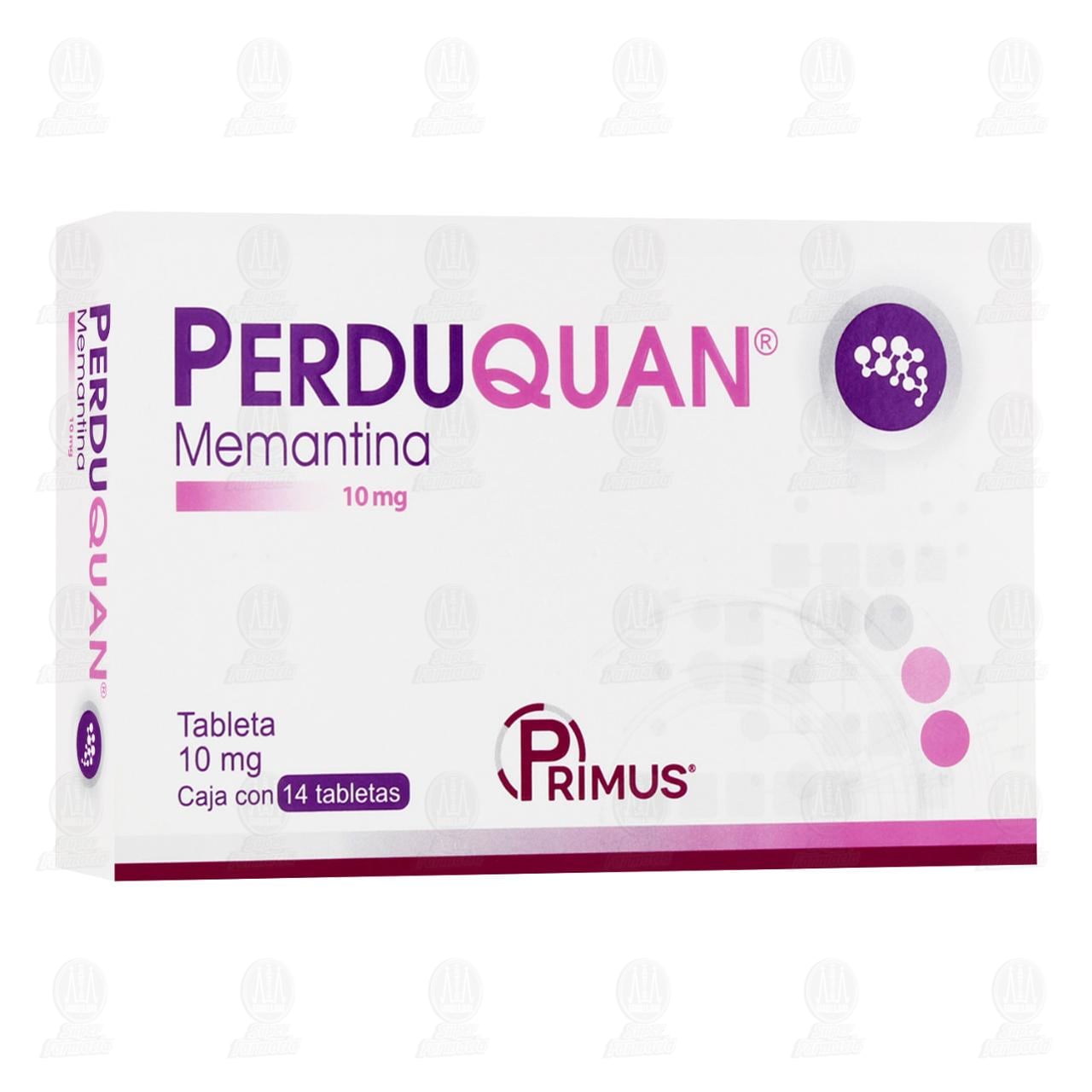 Perduquan 10 mg, 14 Tabletas. image number 0
