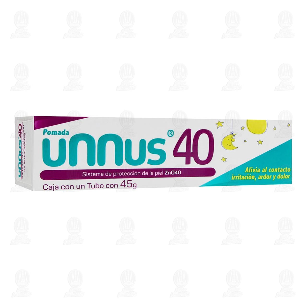 Unnus 40 Pomada, 45 gr. image number 0