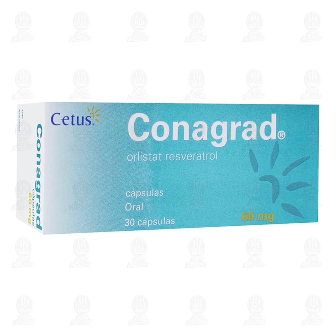 Conagrad 60 mg, 30 C&aacute;psulas. image number 0