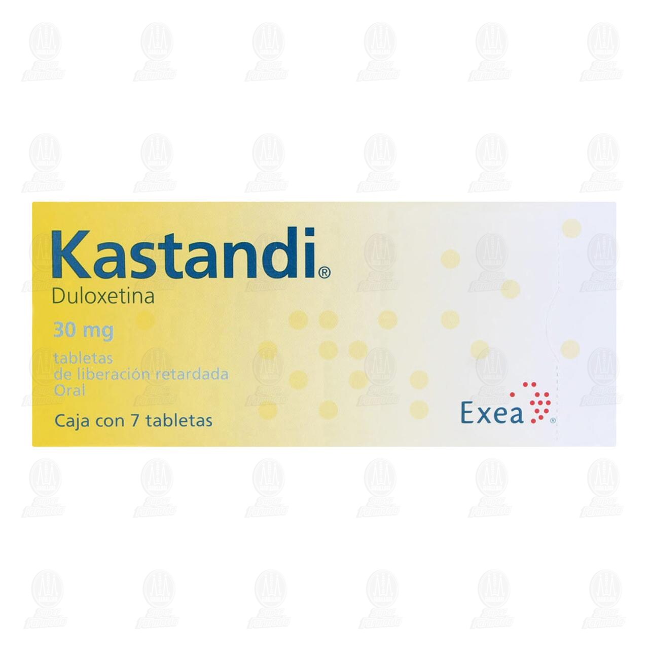 Kastandi 30 mg, 7 Tabletas. image number 1