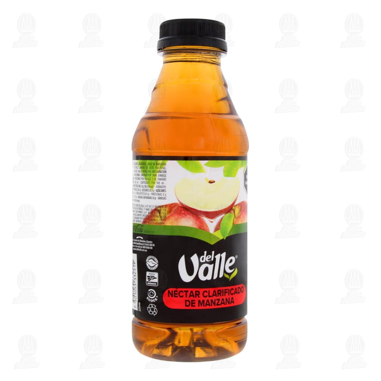 N&eacute;ctar del Valle Clarificado Manzana, 500 ml. image number 0