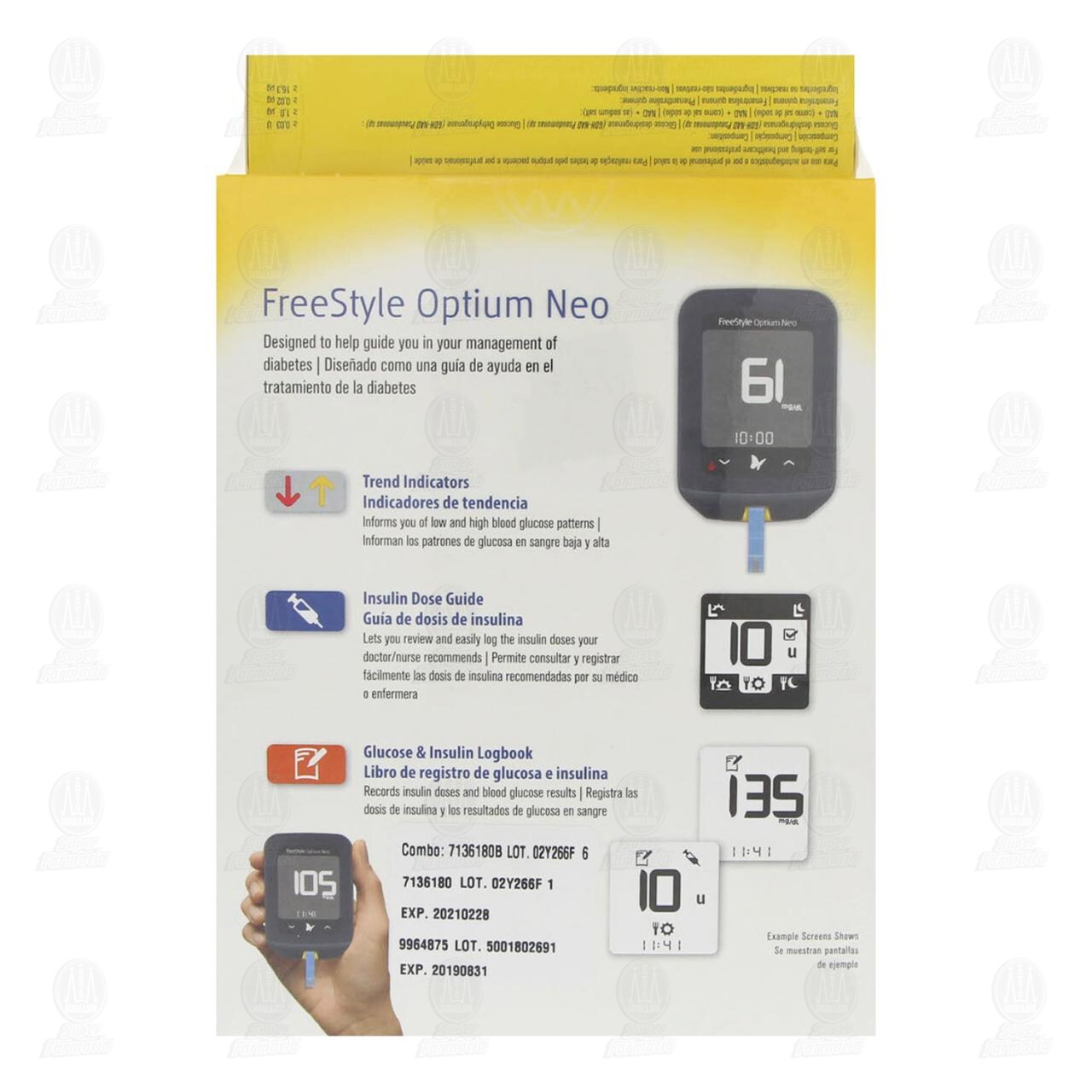 Freestyle Optium Neo Medidor Glucosa, 1 pza. image number 2