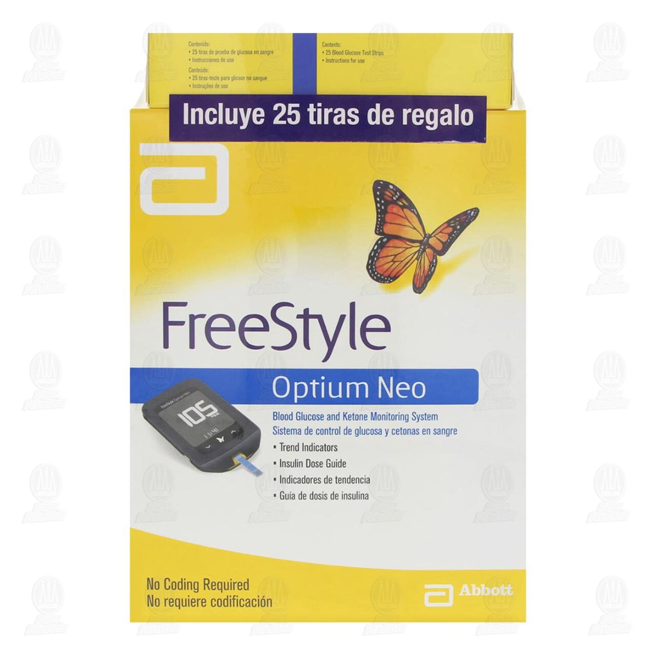Freestyle Optium Neo Medidor Glucosa, 1 pza. image number 1