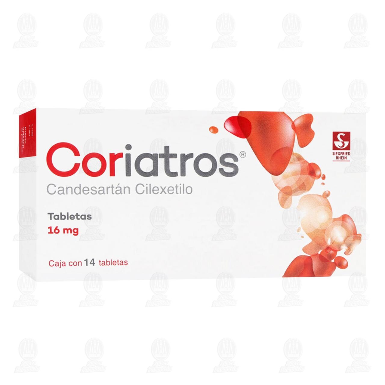 Coriatros 16 mg, 14 Tabletas. image number 0
