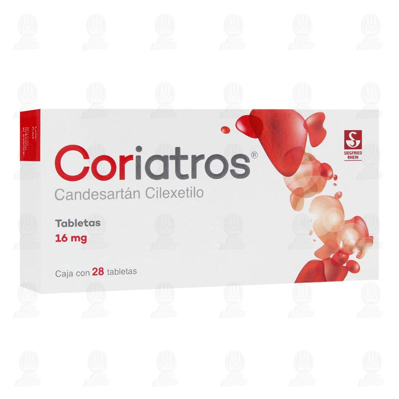 Coriatros 16 mg, 28 Tabletas.