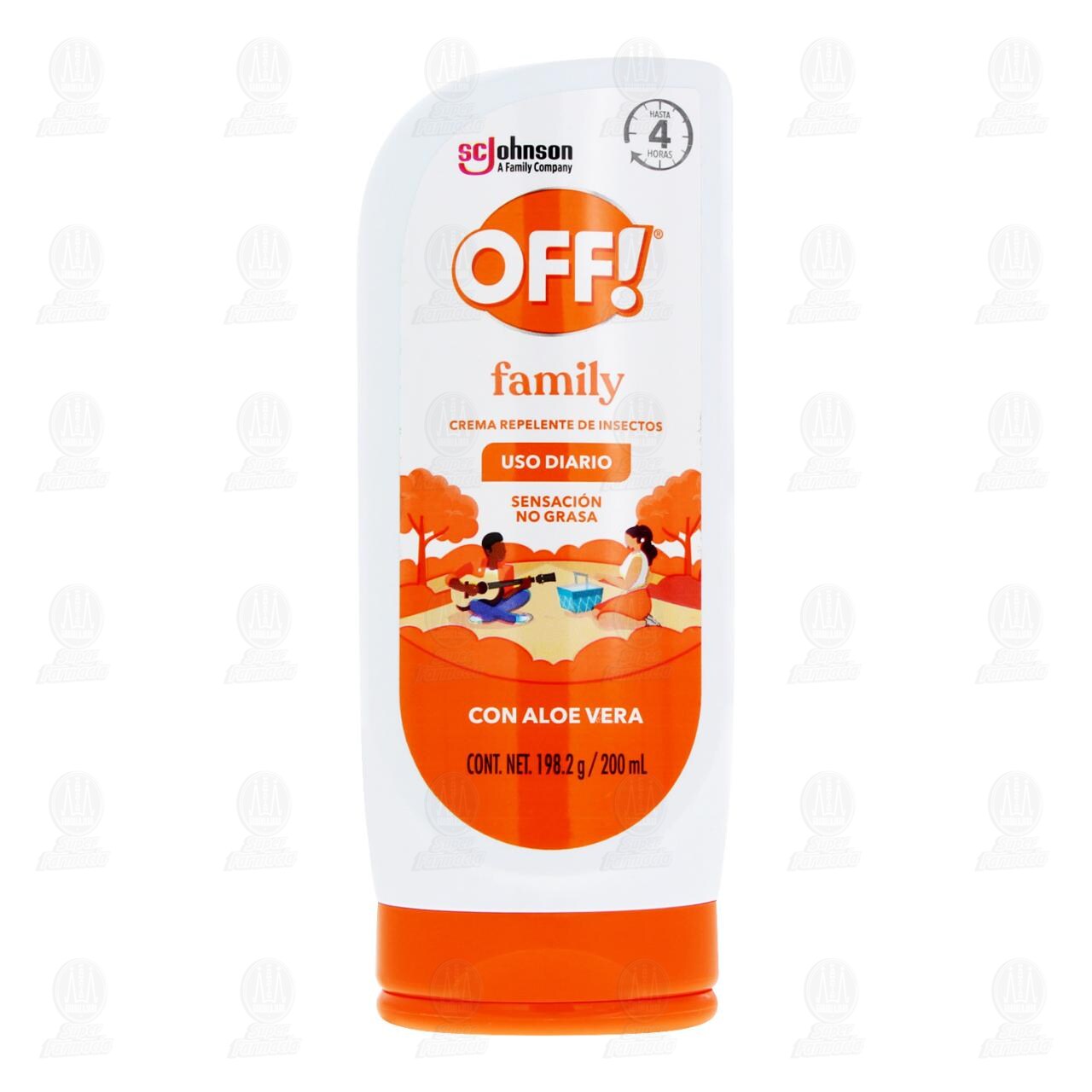 Off! Repelente de Insectos Family en Crema, 200 ml. image number 1