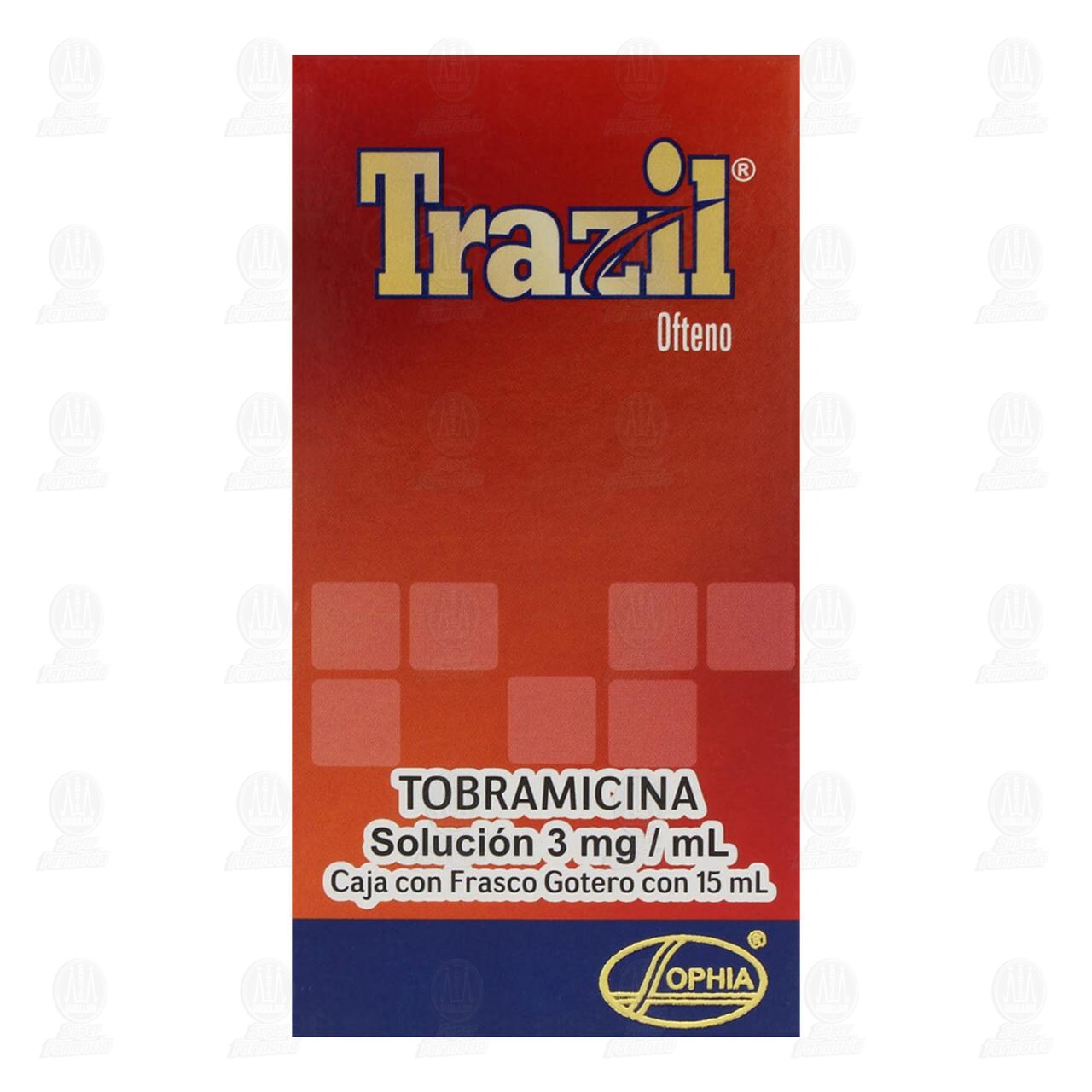 Trazil Ofteno 3mg/ml Soluci&oacute;n Gotas, 15 ml. image number 1