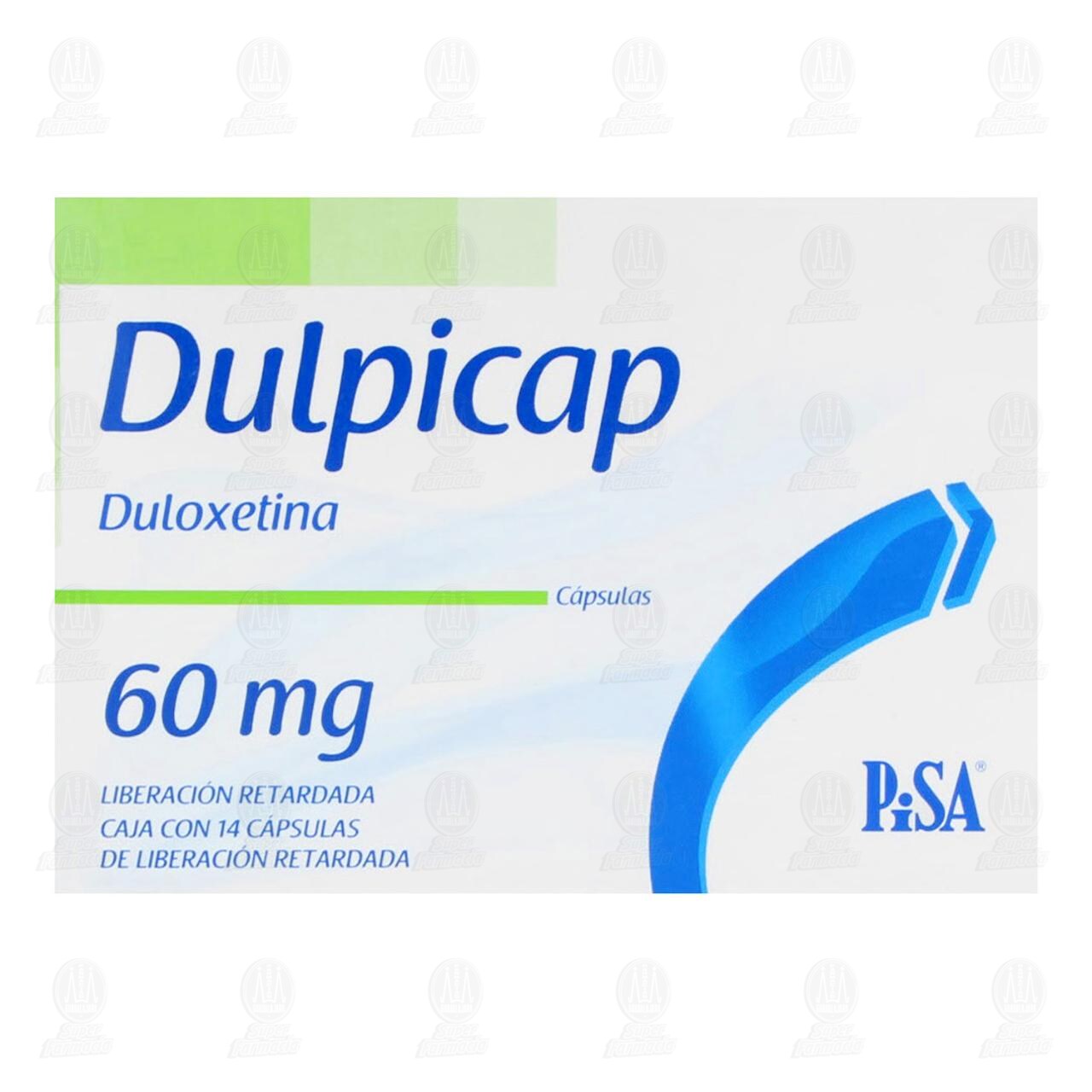 Dulpicap 60 mg, 14 C&aacute;psulas. image number 1