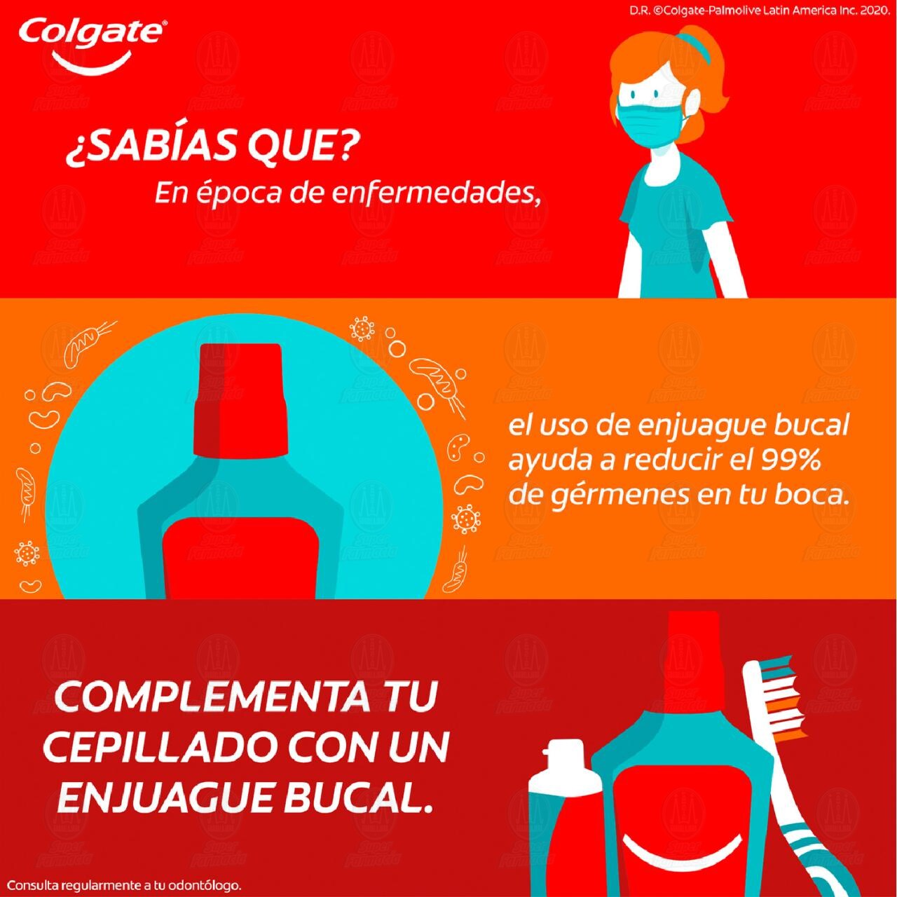Enjuague Bucal Colgate Plax Ice Infinity, 250 ml. image number 4