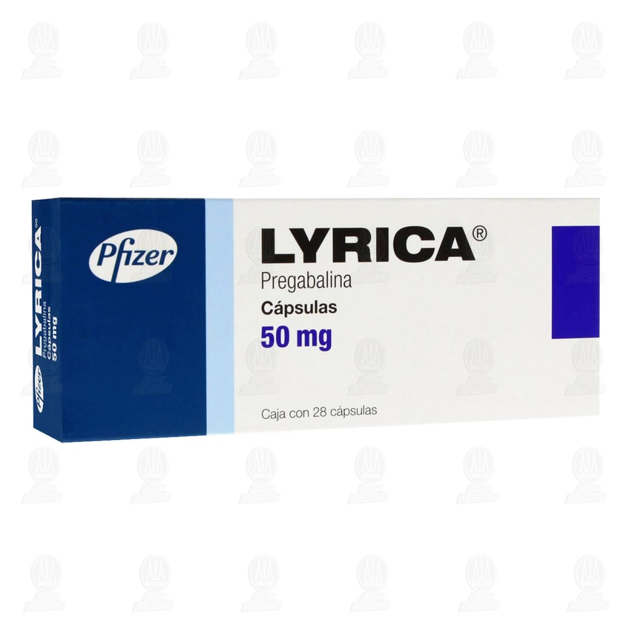 Imagen para Lyrica 50mg 28 Cápsulas