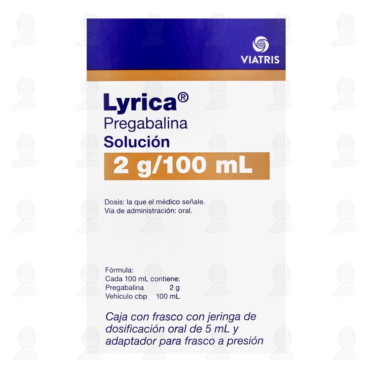 Lyrica 2gr/100ml Soluci&oacute;n, 105 ml. image number 2