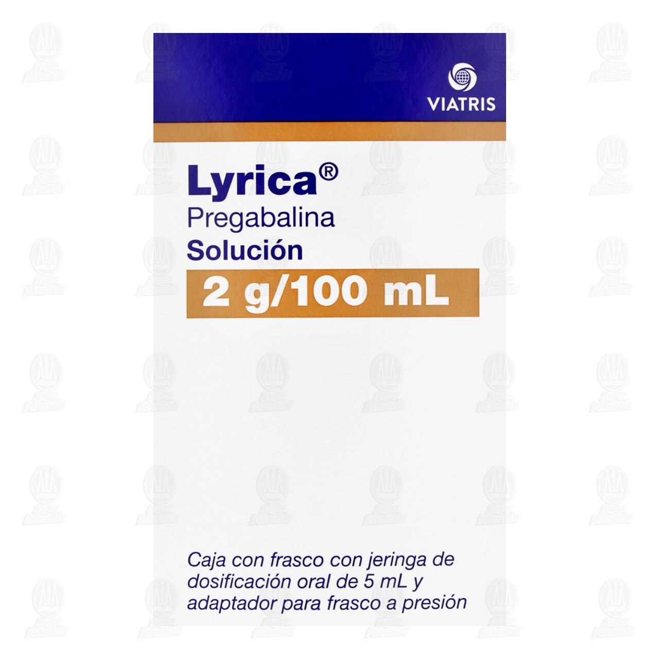Lyrica 2gr/100ml Soluci&oacute;n, 105 ml. image number 1