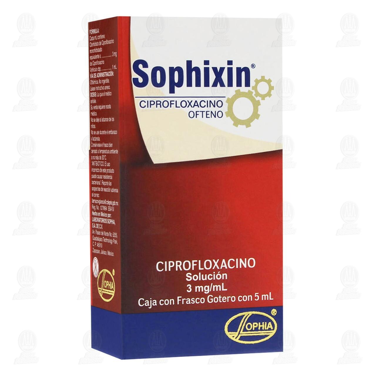Sophixin Ofteno 3mg/ml Soluci&oacute;n Gotas, 5 ml. image number 0