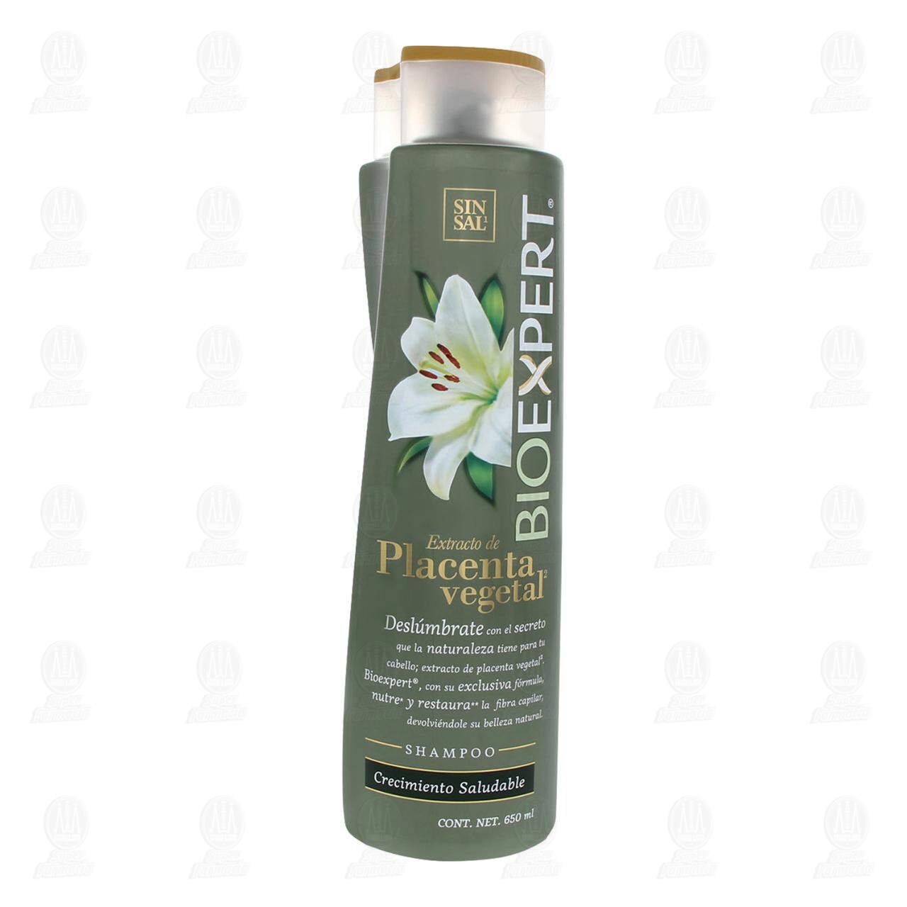 Shampoo Bioexpert Extracto de Placenta Vegetal, 650 ml. image number 1