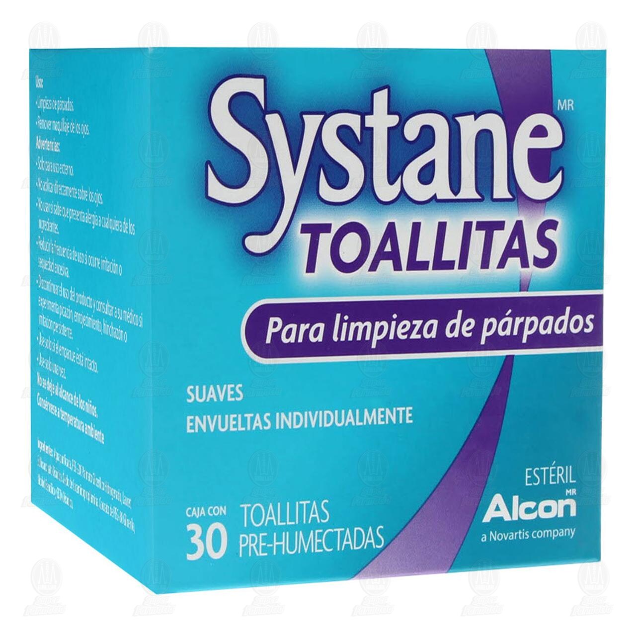 Toallitas Pre-Humectadas Systane para P&aacute;rpados, 30 pzas. image number 0