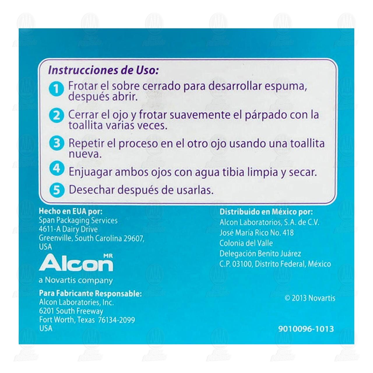 Toallitas Pre-Humectadas Systane para P&aacute;rpados, 30 pzas. image number 2