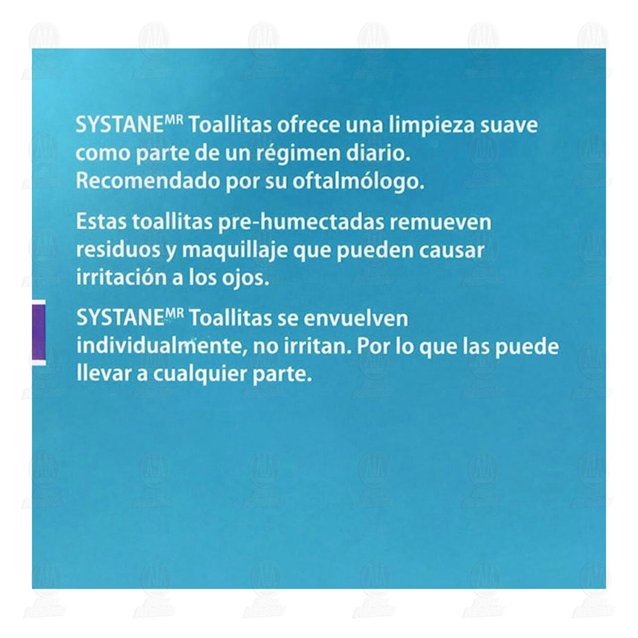 Toallitas Pre-Humectadas Systane para P&aacute;rpados, 30 pzas. image number 3