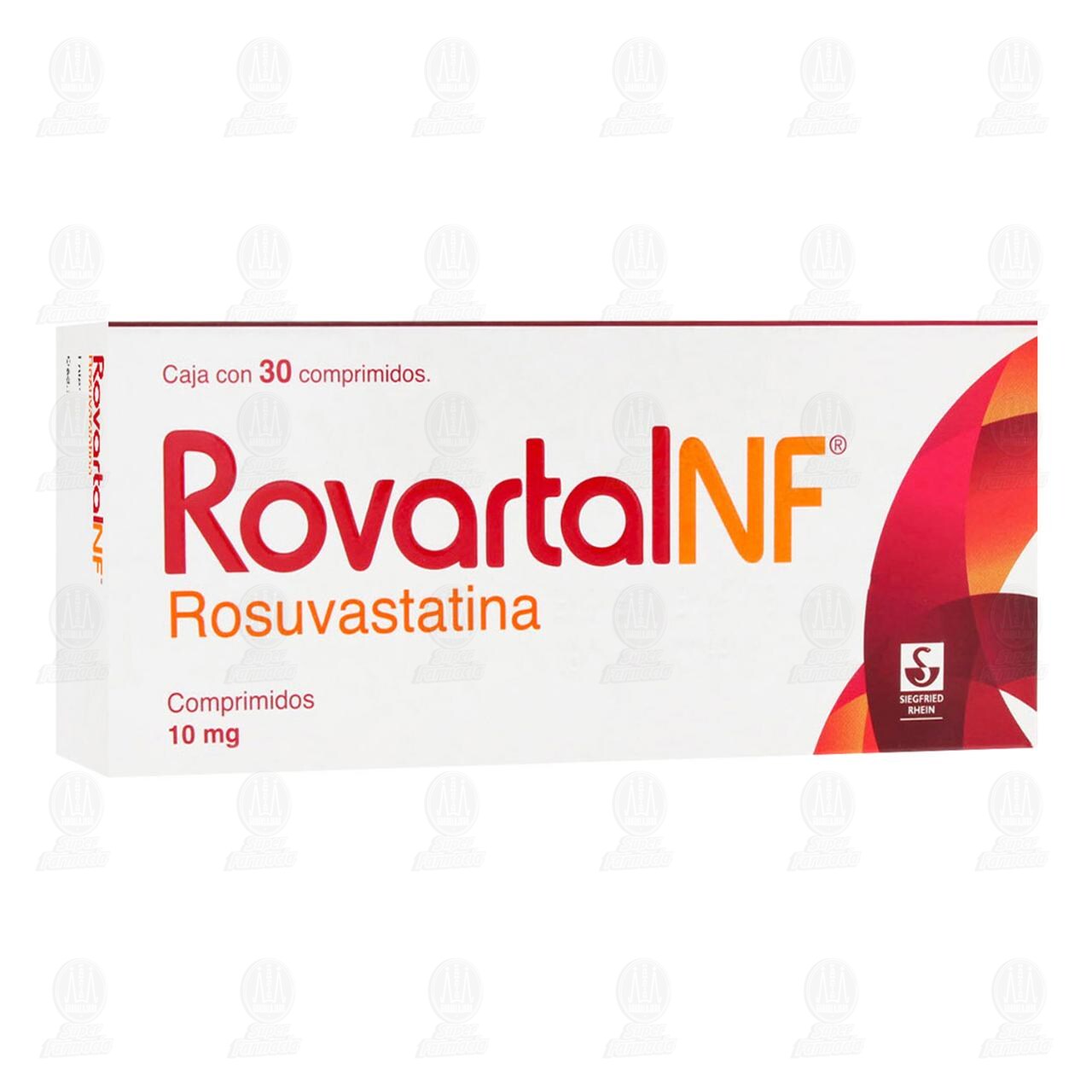 Rovartal NF 10 mg, 30 Comprimidos. image number 0