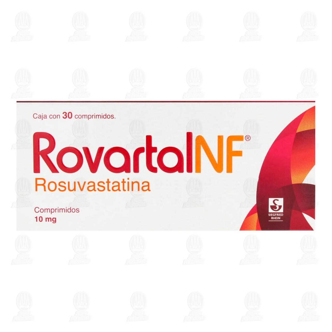 Rovartal NF 10 mg, 30 Comprimidos. image number 1