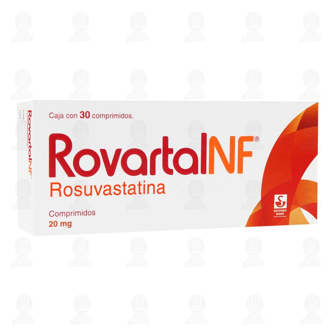 Rovartal NF 20 mg, 30 Comprimidos. image number 0