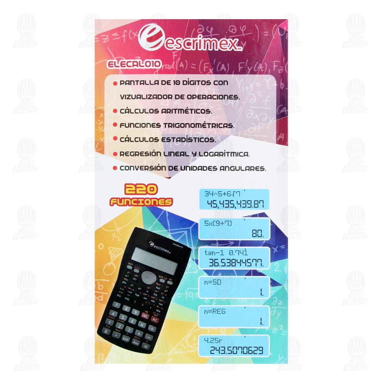 Calculadora Cient&iacute;fica Escrimex, 1 pz. image number 2