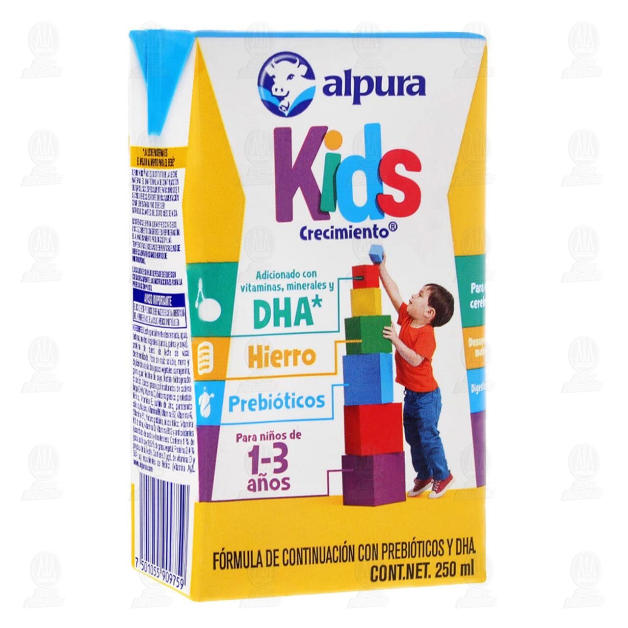 Fórmula de Continuación Alpura Kids 1-3 años, 250 ml.