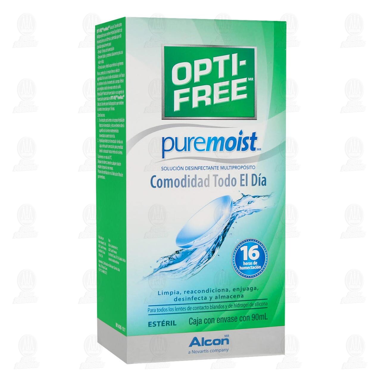 Opti-Free Pure Moist Soluci&oacute;n, 90 ml. image number 0