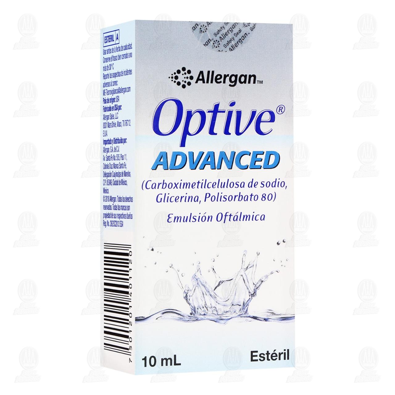 Optive Advanced Emulsi&oacute;n Oft&aacute;lmica, 10 ml. image number 0