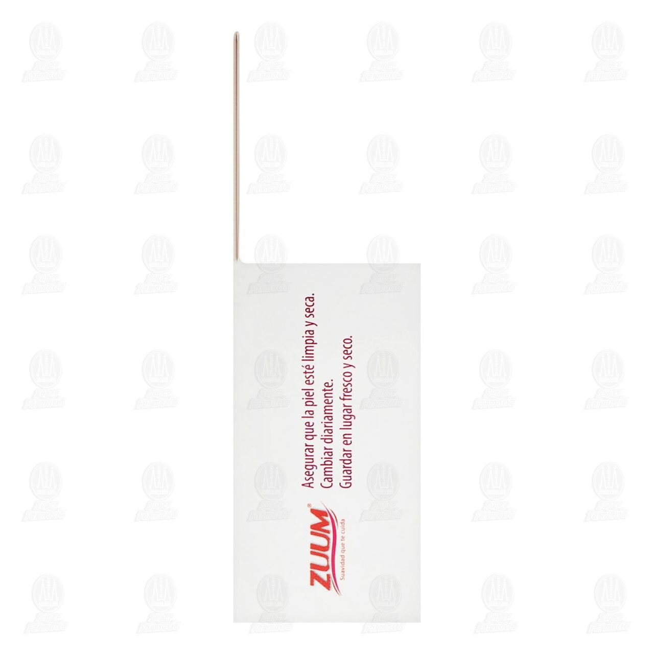 Tela Adhesiva Zuum Color Blanco 2.5cm x 5m, 1 pz. image number 3