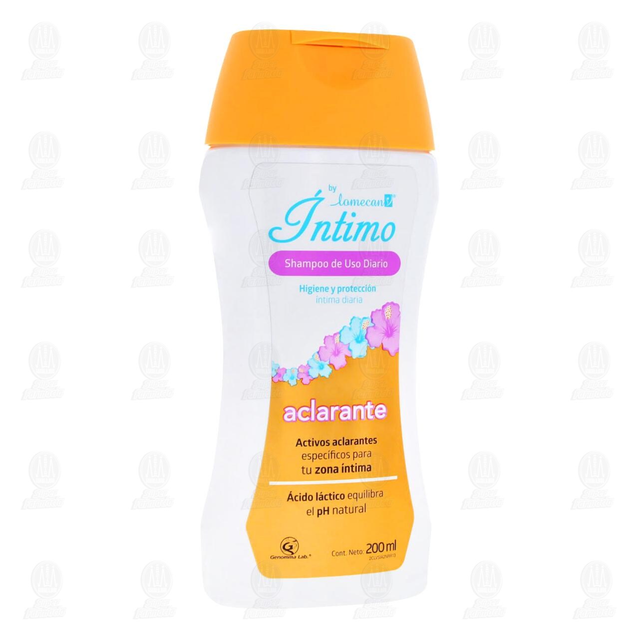 Shampoo Íntimo Aclarante by Lomecan de Uso Diario, 200 ml. image number 0