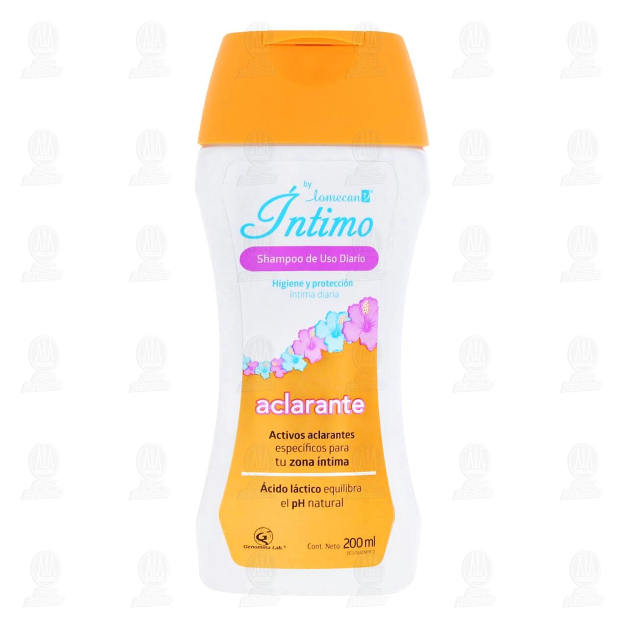 Shampoo Íntimo Aclarante by Lomecan de Uso Diario, 200 ml. image number 1