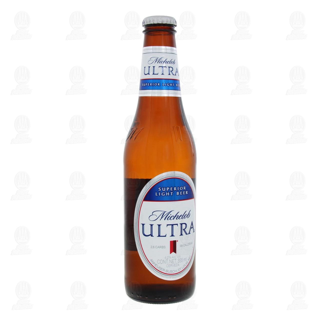 Cerveza Clara Michelob Ultra, 355 ml.