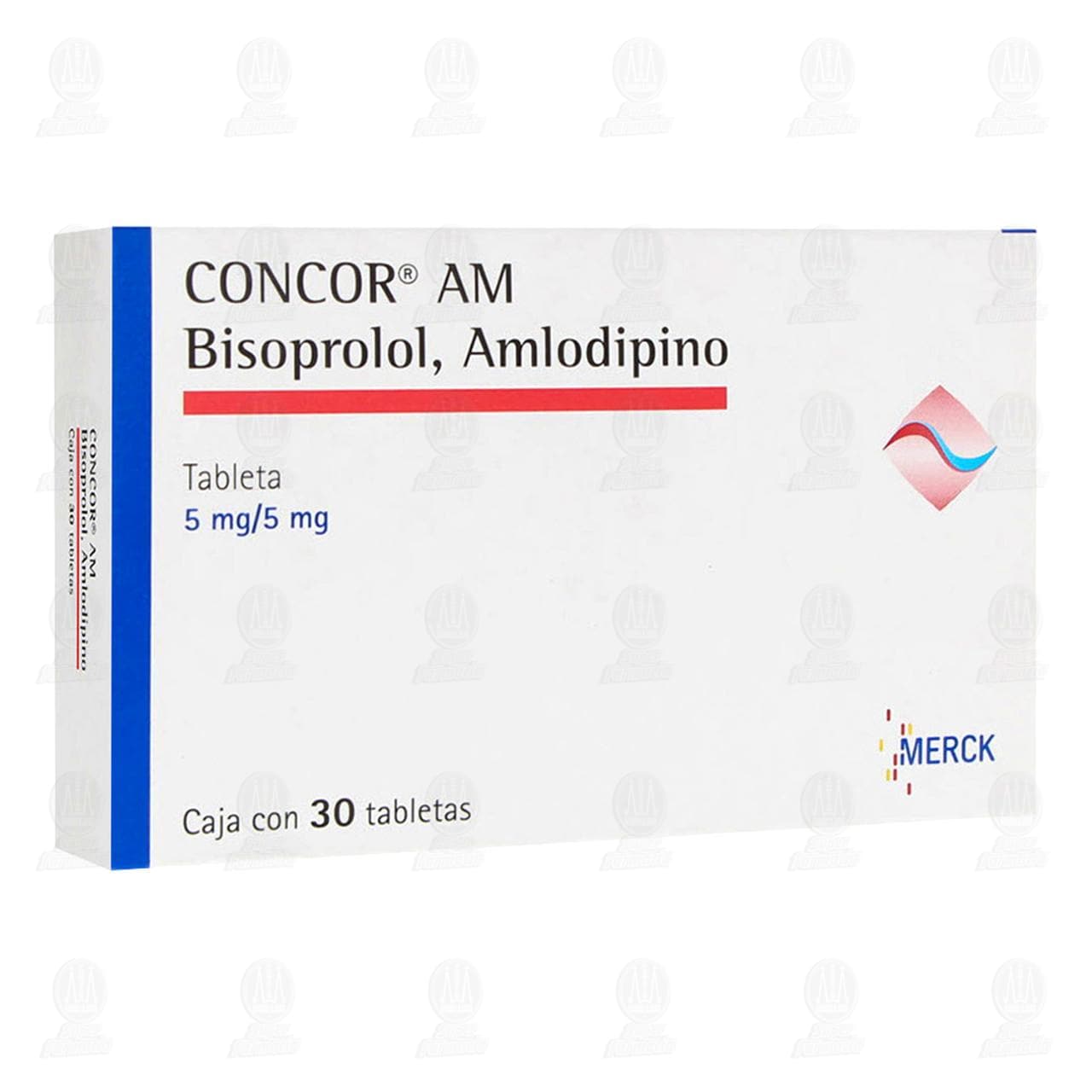 Concor AM 5mg/5mg, 30 Tabletas. image number 0