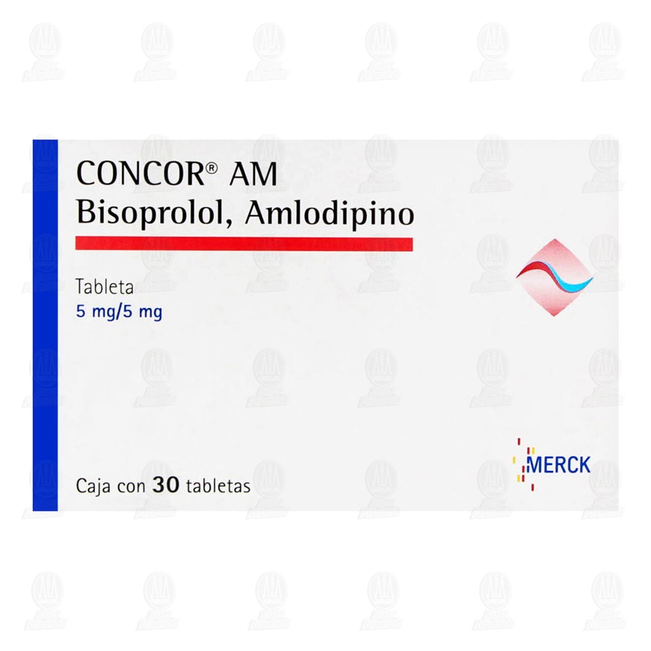 Concor AM 5mg/5mg, 30 Tabletas. image number 1