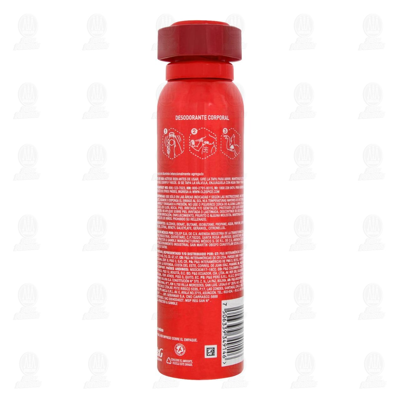 Desodorante Old Spice Wolfthorn en Aerosol, 150 ml. image number 2