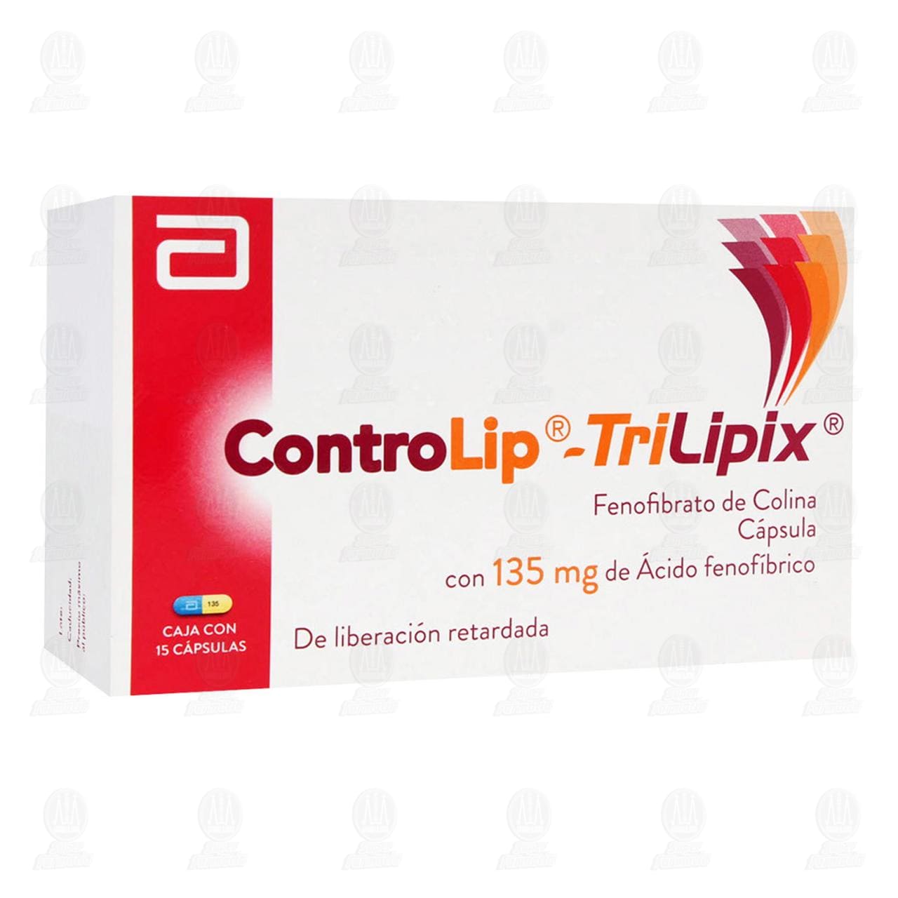 Controlip-Trilipix 135 mg, 15 C&aacute;psulas. image number 0