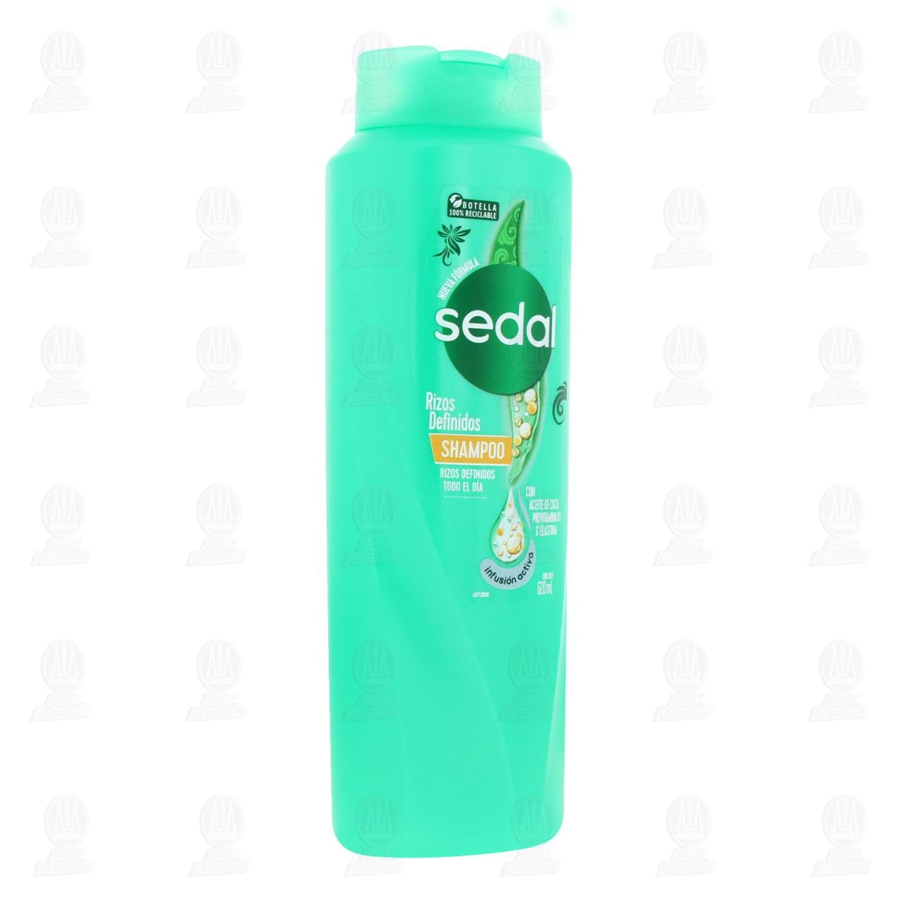 Shampoo Sedal Rizos Definidos, 620 ml.